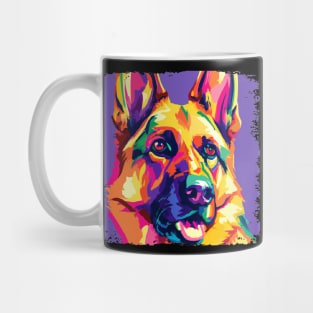 German Shepherd Dog Pop Art - Dog Lover Gifts Mug